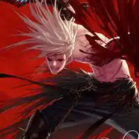 黑发红眼动漫少女头像微信头像图片大全
