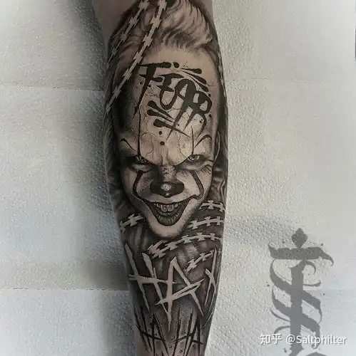 种种小丑,其实都是人罢了文身图案整理
