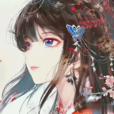 十张绝美女生头像古风手绘可爱唯女生头像我要个性网
