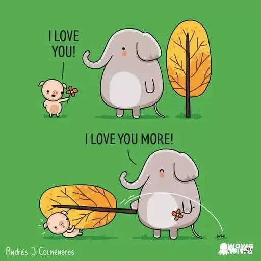 漫画我们日常生活中会面对的大小事
