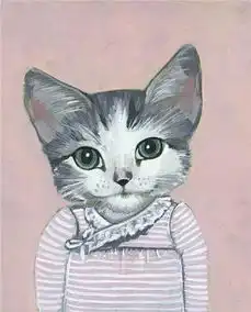 卡通手绘猫咪情侣皮肤一对手绘猫咪一对情侣皮肤
