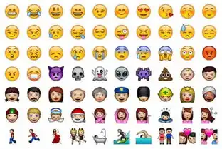 苹果的emoji表情十岁了
