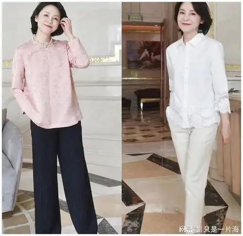 实话50岁女人尽量别穿裙子,今夏流行遮肉裤,贼显瘦
