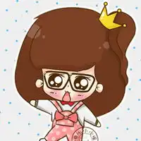 超萌的卡通情侣qq头像素材
