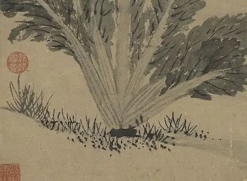 故宫藏画中的蔬菜红脂凝艳,翠光掩映
