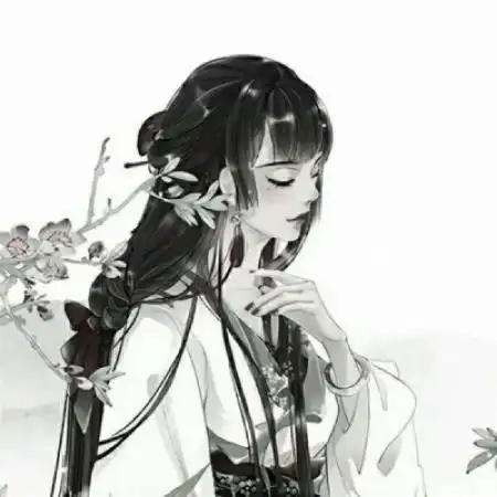 手绘古风美女头像,喜欢这种风格的看过来
