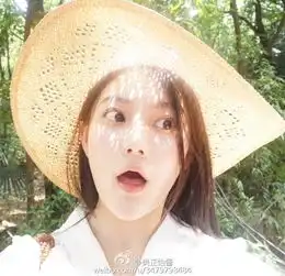 大学女生容颜神似张馨予
