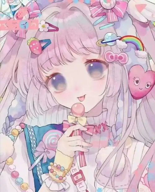 闺蜜头像四人动漫单人头像
