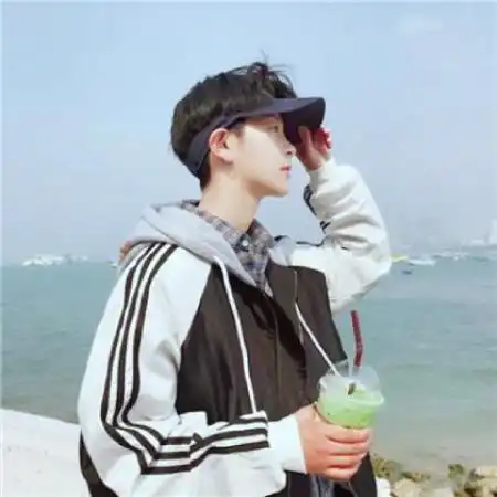 男生帅气的头像真人,颜值很高的帅气男生小清新的
