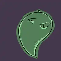 个性抽象卡通小猫图案qq头像图片,个人感觉不像小喵咪
