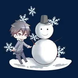 手绘冬季旅游雪人插画图片素材其他格式下载动漫人物大全
