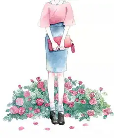 动漫小清新五姐妹头像
