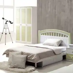 火图腾儿童家具套房韩式儿童床女孩单人床公主床1.2米儿童床1a913
