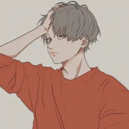 最帅的动漫男生头像,干净帅气手绘风美男子
