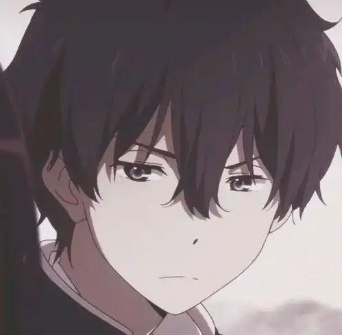 动漫情侣头像我要岁岁有你
