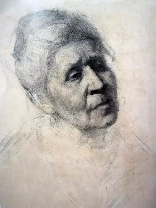 列宾美术学院师生优秀素描作品集
