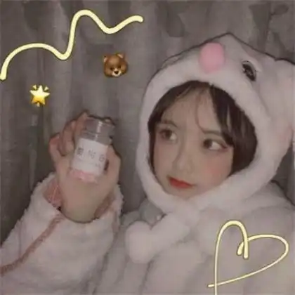 qq女生头像可爱,韩系爱搞怪系的女生
