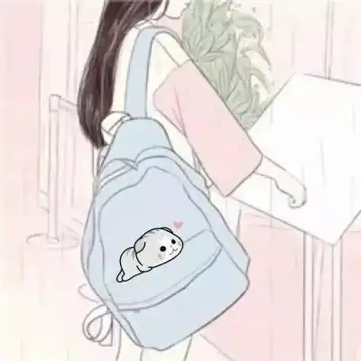 动漫卡通闺蜜头像
