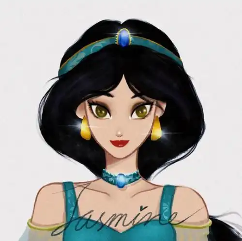 迪士尼公主拍摄证件照灰姑娘是职场精英,睡美人更像是贵妇
