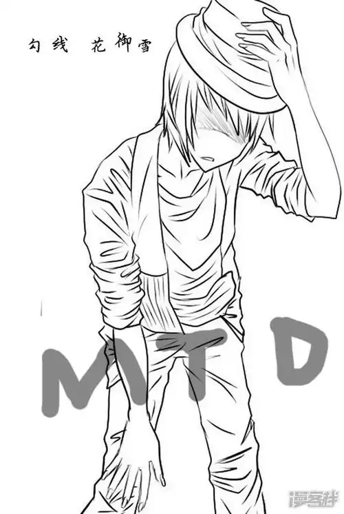 mtd出品漫画草稿tim勾线花御雪上色若璃漫客栈
