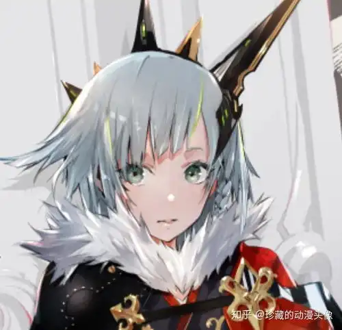 动漫头像可爱迷人的二次元小姑娘,你的头饰真特别
