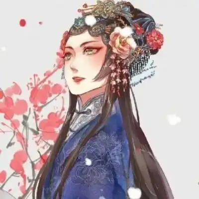 古风情侣头像一对的
