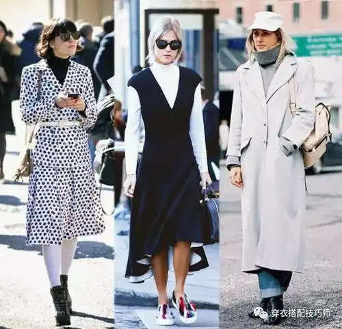 穿衣搭配脸大脖子粗,怎么穿高领毛衣显瘦
