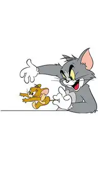 iphone壁纸猫和老鼠tomampjerry
