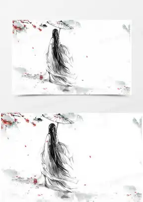 图片素材古风人物设计模板下载熊猫办公
