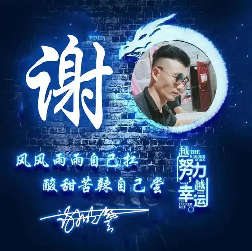 快来换个微信头像吧,最新高端3d励志签名头像,留名字我设计
