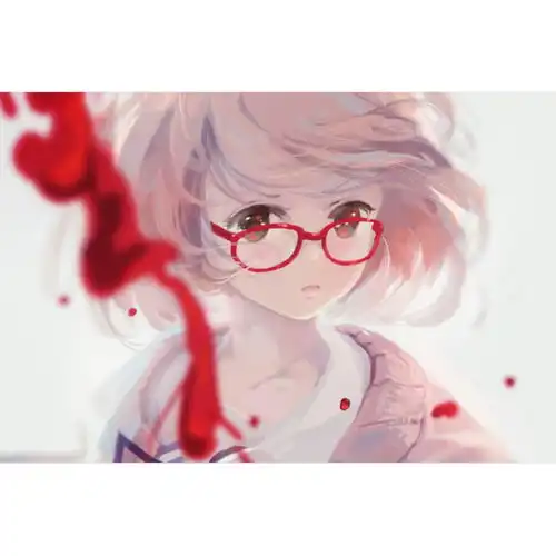 白边头像女头古风动漫男头插画手绘堆糖,美好生活研究所
