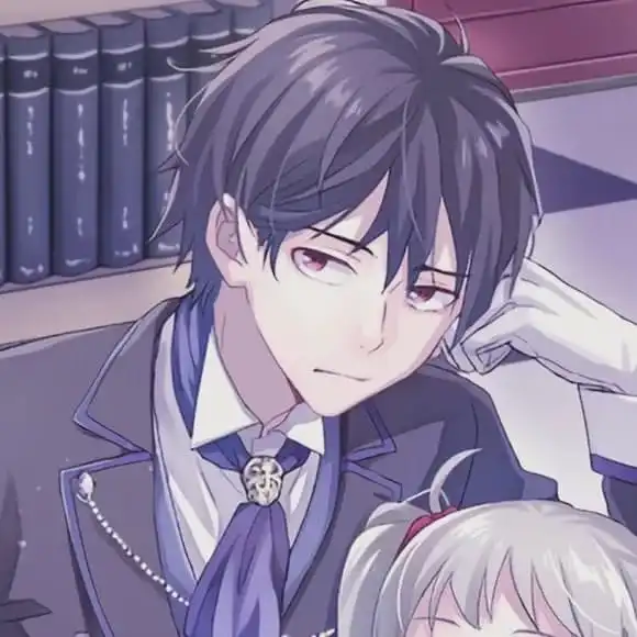 动漫头像喜欢你身上的味道
