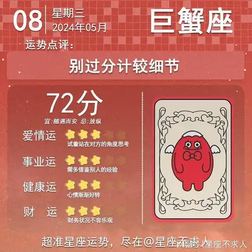 12星座5月8日运势
