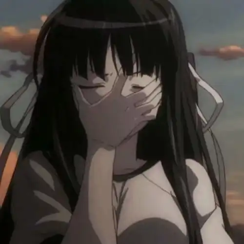 ins丧系动漫女头
