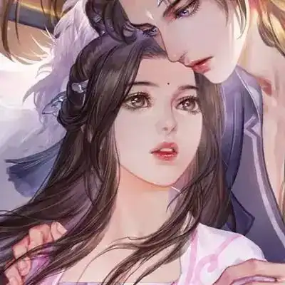 唯美古风动漫情侣头像一对两张
