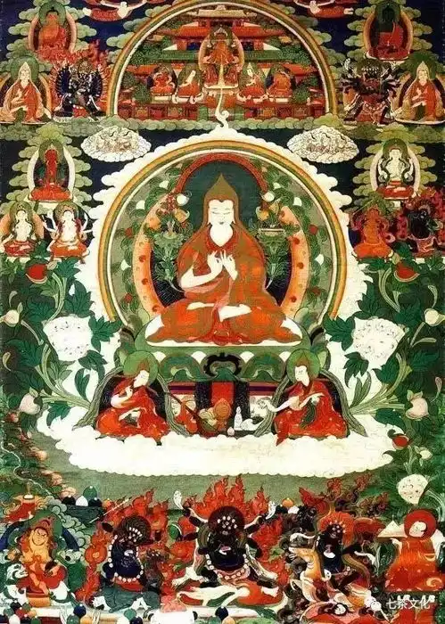 唐卡中最常见三十三尊佛像
