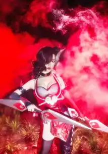 王者荣耀cosplay荆轲改名阿轲够魅够有味
