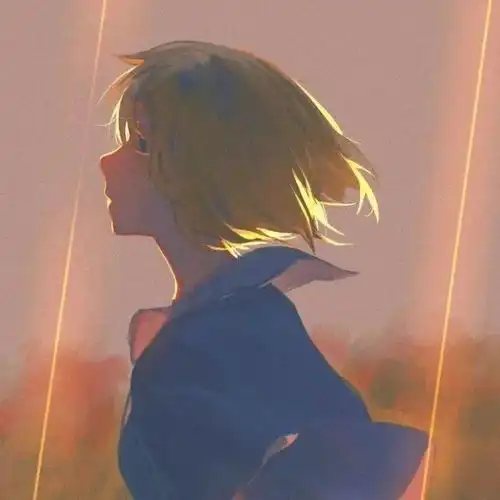 动漫少女头像每天都是困意满满的一天
