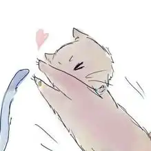 可爱猫猫情侣头像一对两张
