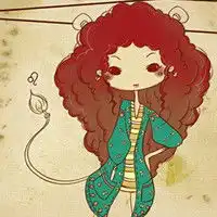 我想要一个狮子座的的动漫少女图
