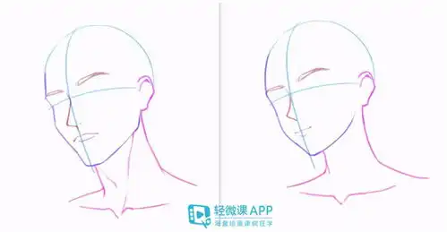 如何绘制男生漫画头像漫画男生的头像画法
