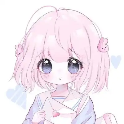 唯美梦幻可爱动漫少女头像图片,极致可爱
