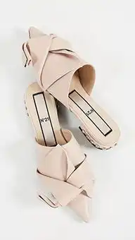 no.21蝴蝶结平底鞋shopbop
