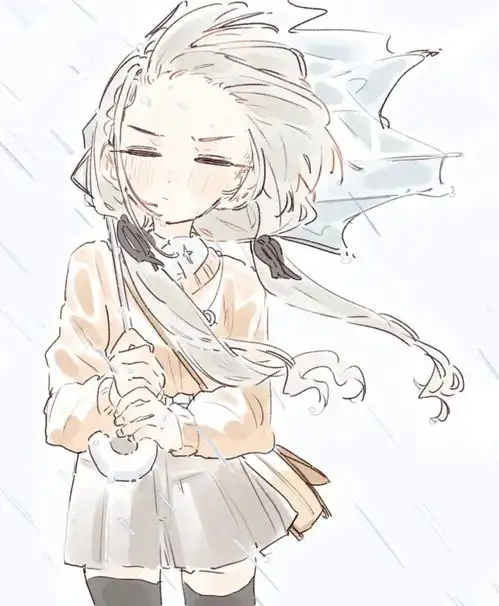 线稿参考又一位漫画大佬漫画少女线稿临摹素材

