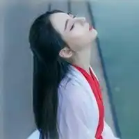 头像真人古风红衣女生微信头像图片大全
