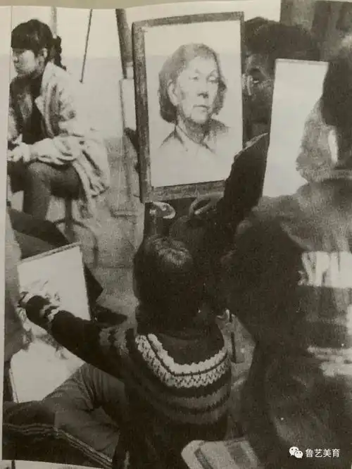 中央美术学院附中写生素描头像教学笔记
