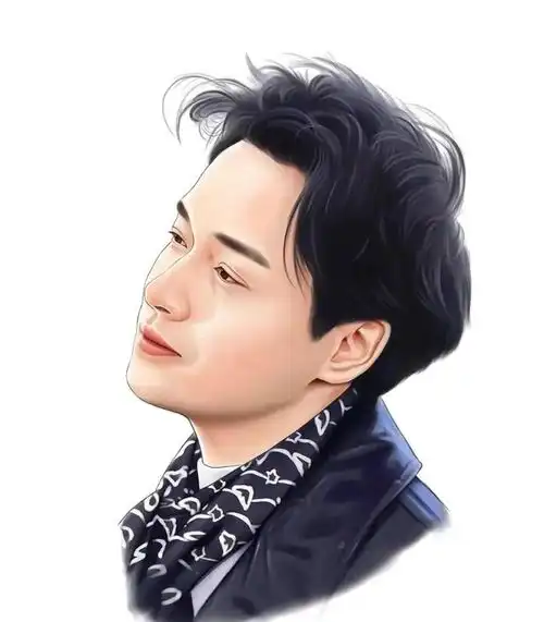 低调有品位的头像男,人物头像
