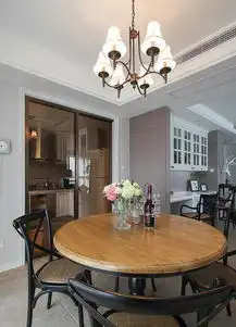 美式风格餐厅图大全效果图
