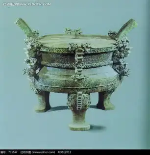 三脚两耳的带盖子的精美青铜器图片免费下载编号731547红动网
