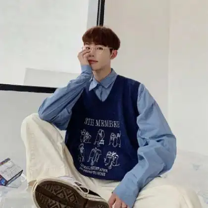 非主流头像男生,做一个善良的人时尚的男生
